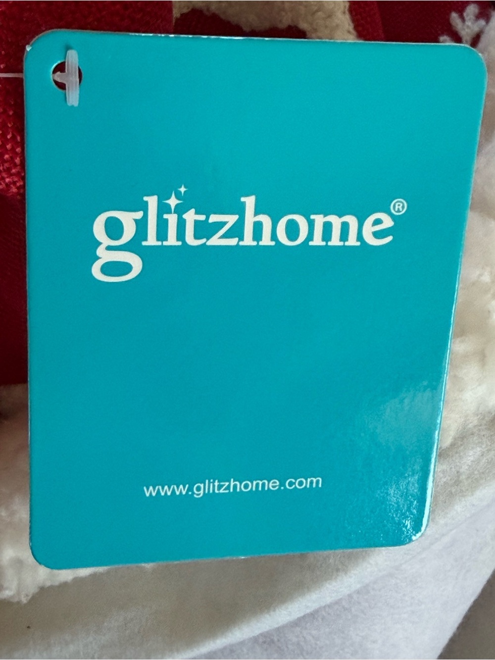 Glitzhome 'Merry Christmas' Tree Skirt - Picture 5 of 5